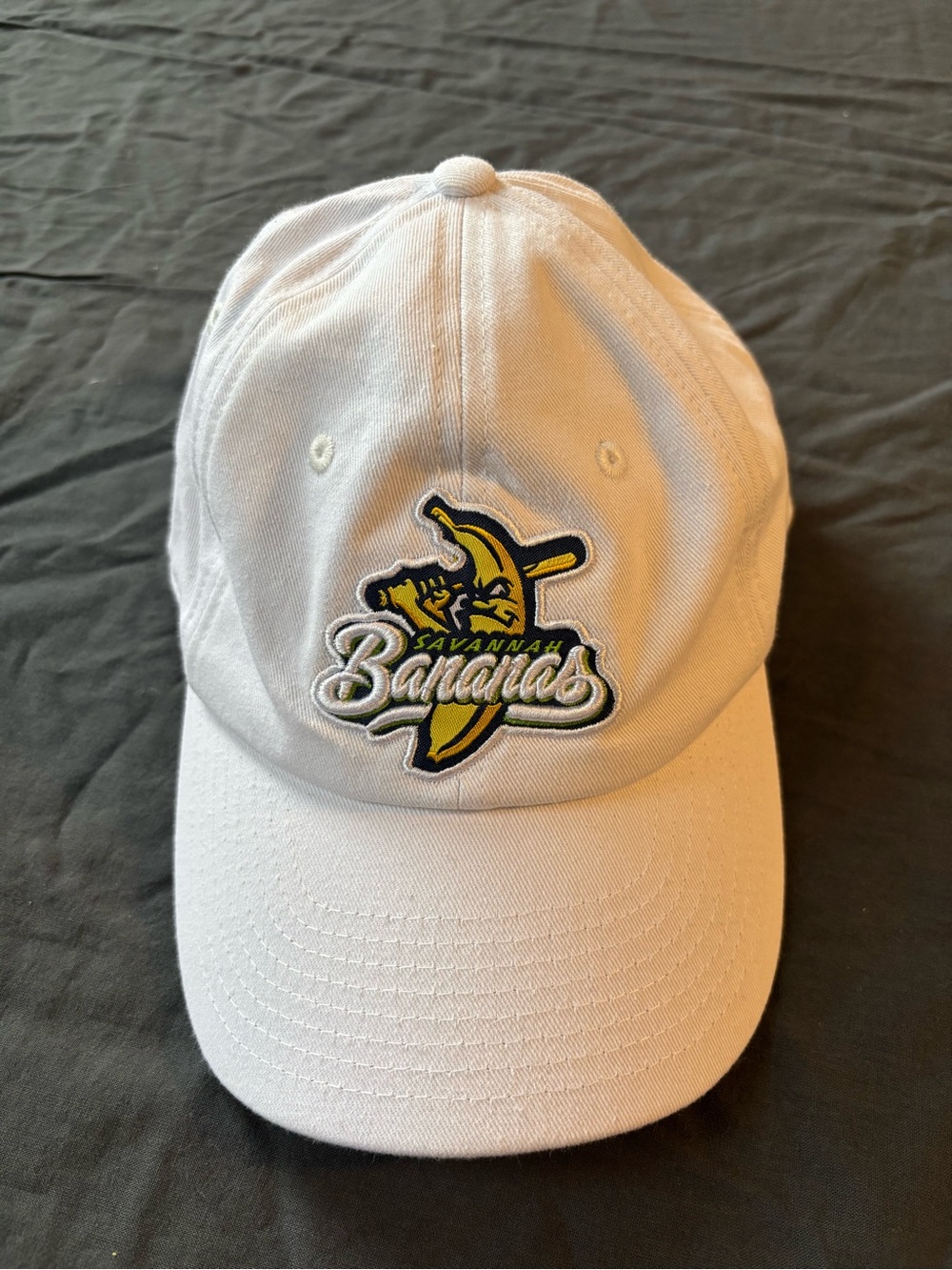 Savannah Bananas White Baseball Cap